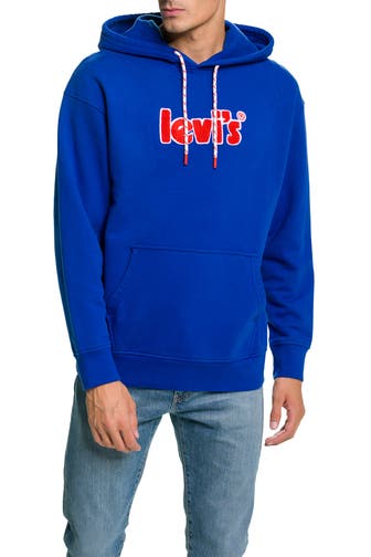 LEVI'S® Hoodie königsblau