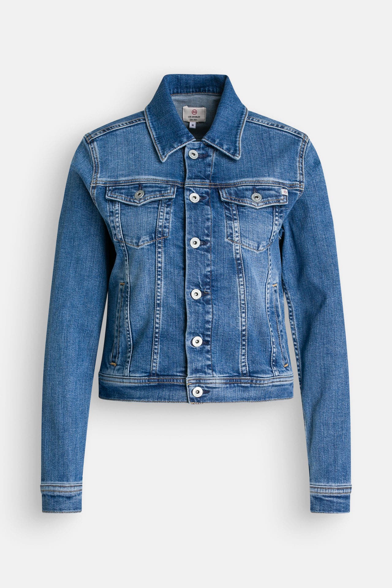 AG ADRIANO GOLDSCHMIED Jeansjacke 'Robyn' blau, Bild 1