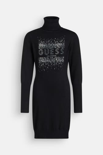 GUESS Strickkleid schwarz