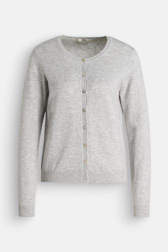 RM BY ROSEMUNDE Strickjacke 'Sofia' hellgrau