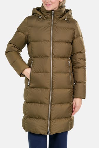 MARC O'POLO Daunen-Steppmantel khaki