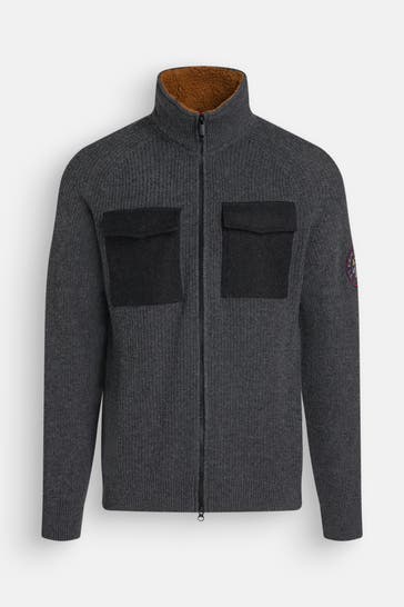 LA MARTINA Cardigan dark grey