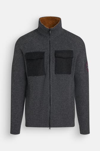 LA MARTINA Strickjacke dunkelgrau