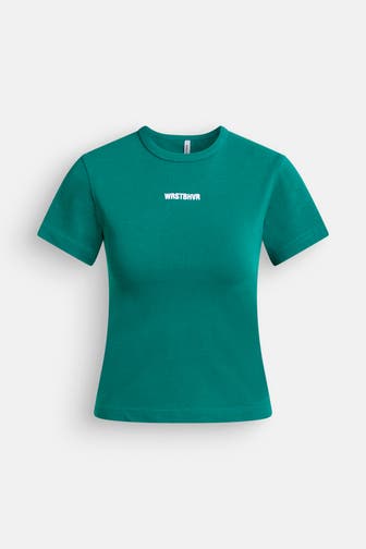 WRSTBHVR T-Shirt 'Nadi' tannengrün