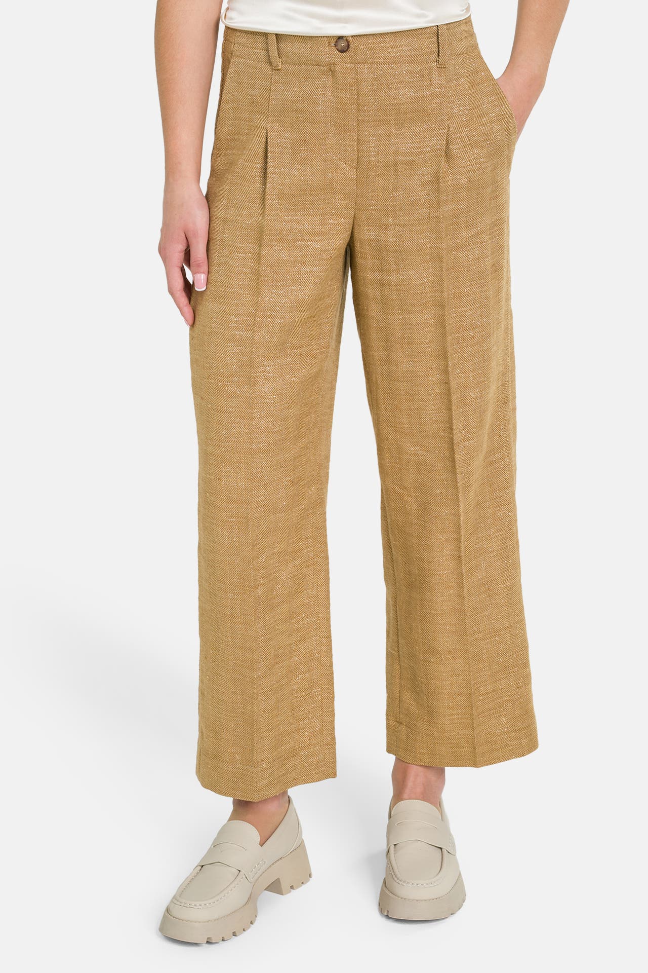 RIANI Stoffhose camel, Bild 1