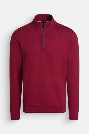 BOSS Strick-Troyer dunkelrot