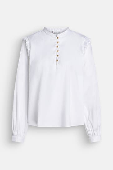 TOMMY HILFIGER Casual-Bluse weiß