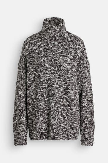 SAMSØE & SAMSØE Wollmix-Pullover gemustert