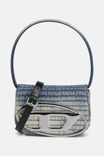 DIESEL Schultertasche blau