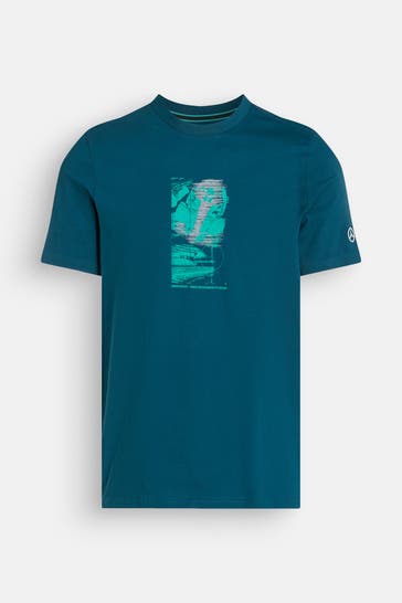 PUMA T-Shirt petrol