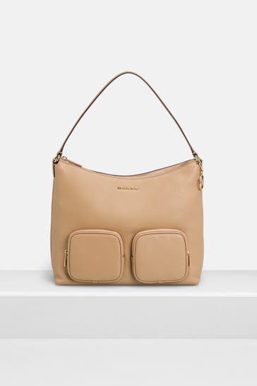 MICHAEL MICHAEL KORS Schultertasche 'Merritt' beige
