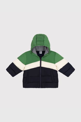 PETIT BATEAU Winterjacke gestreift