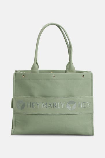 HEY MARLY Shopper 'Signature Bag' pastellgrün