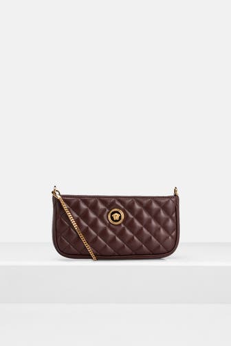 VERSACE Umhängetasche braun