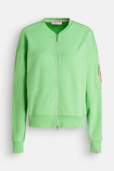 FRIEDA & FREDDIES NY Sweatjacke neongrün