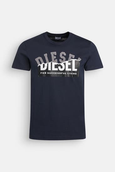 DIESEL - T-Shirt 'Diego' navy