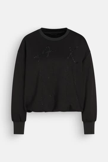 ARMANI EXCHANGE Sweatshirt schwarz