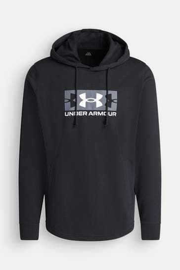UNDER ARMOUR Hoodie 'Rival Terry' schwarz