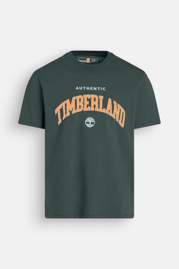 TIMBERLAND T-Shirt dunkelgrün