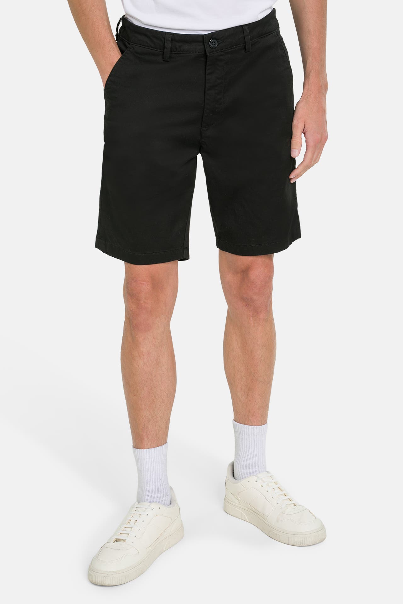 SELECTED Chino-Shorts 'Miles' schwarz, Bild 1