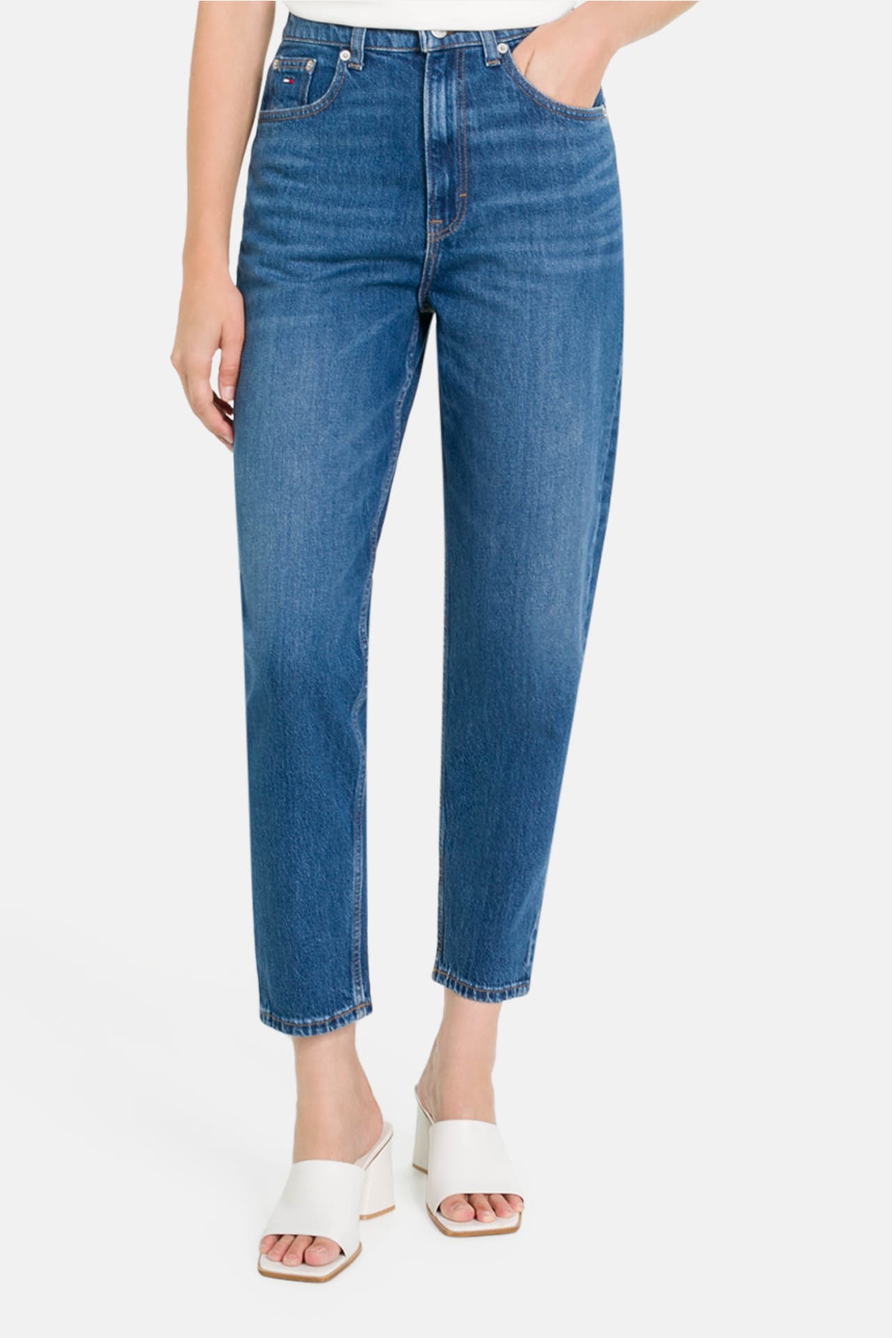 TOMMY HILFIGER Jeans dunkelblau mom, Bild 1