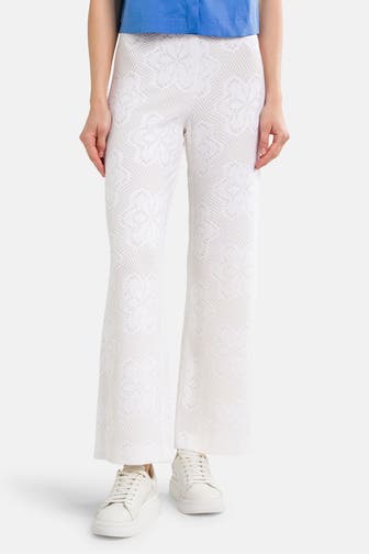 RAFFAELLO ROSSI Stoffhose 'Elaine' gemustert