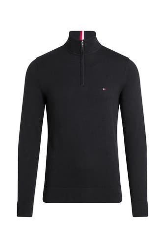 TOMMY HILFIGER Strick-Troyer schwarz