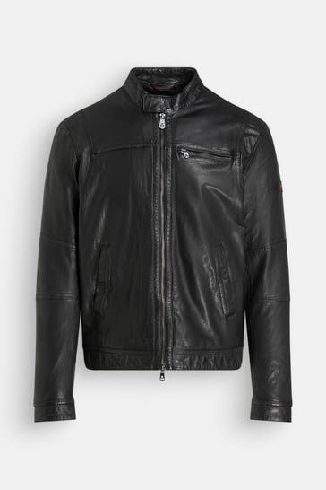 PEUTEREY Lederjacke 'Saguaro' schwarz