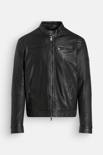 PEUTEREY Lederjacke 'Saguaro' schwarz