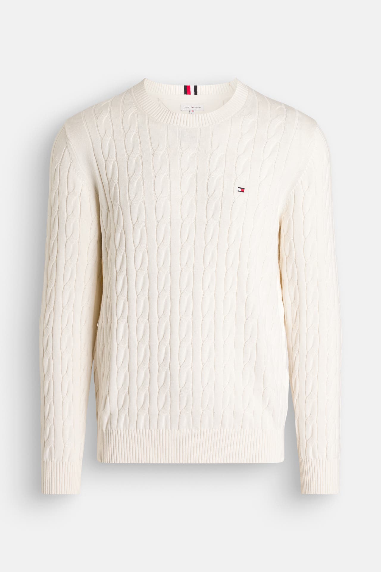 TOMMY HILFIGER Strickpullover weiß, Bild 1