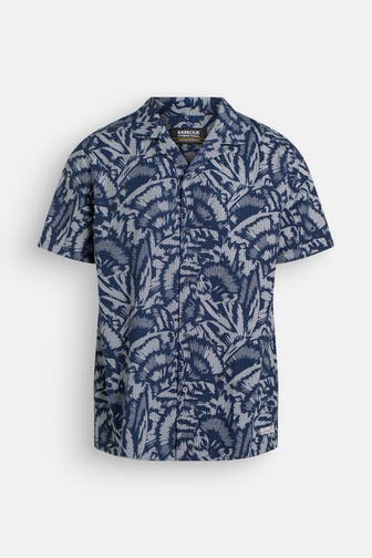 BARBOUR INTERNATIONAL Kurzarmhemd gemustert