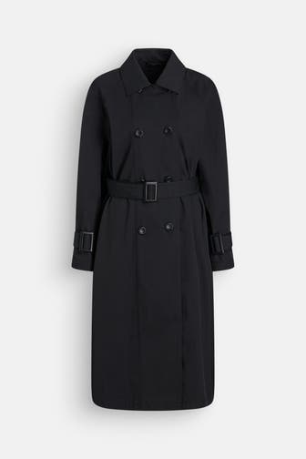EMPORIO ARMANI Trenchcoat schwarzblau