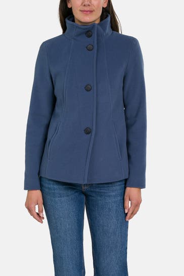 FUCHS SCHMITT Wollmix-Jacke graublau