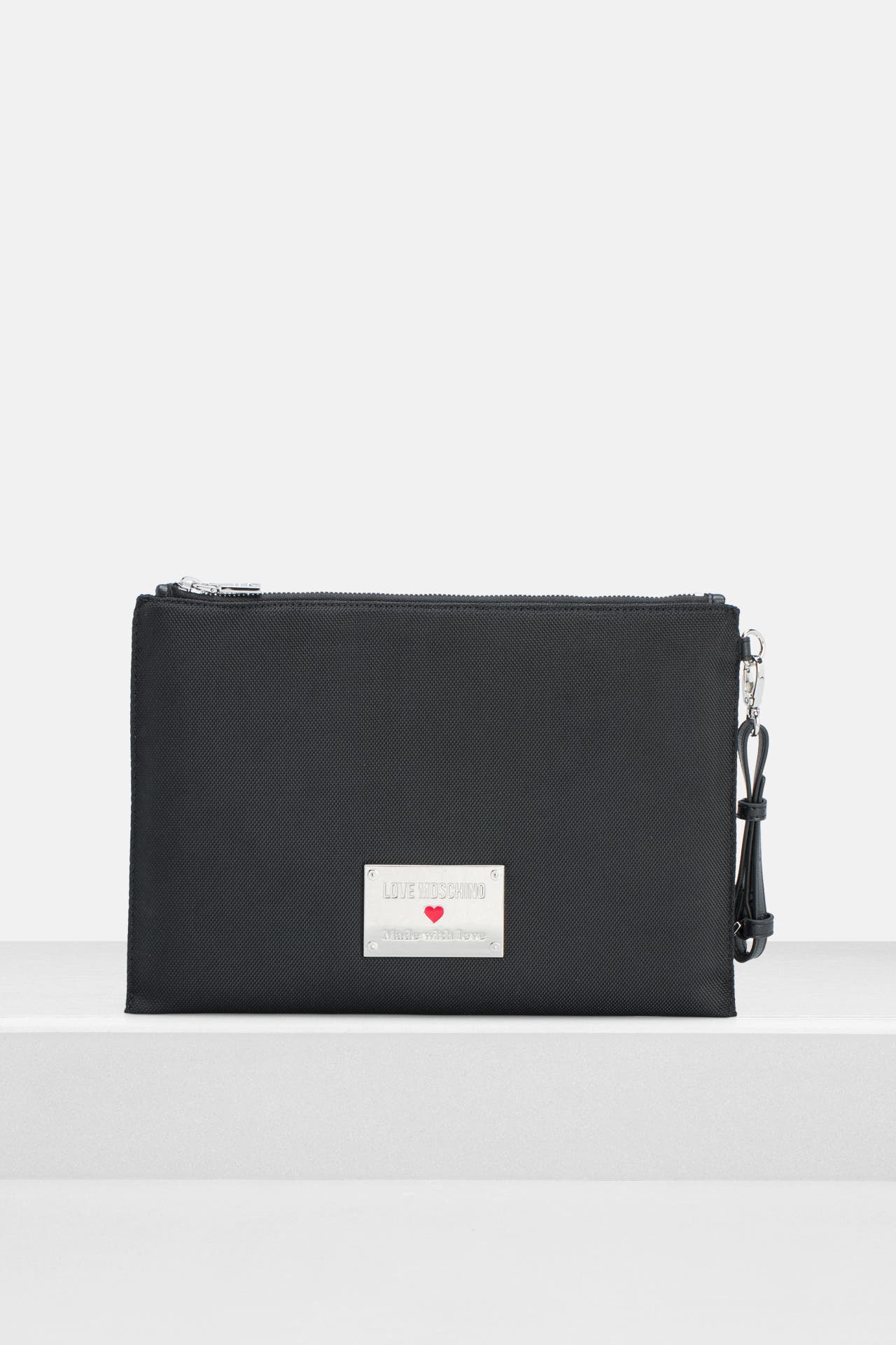 LOVE MOSCHINO Clutch schwarz, Bild 1