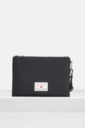 LOVE MOSCHINO Clutch schwarz