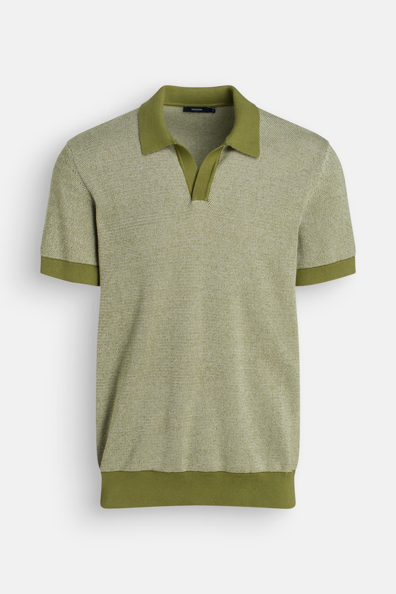 HECHTER Paris Strick-Polo grün, Bild 1