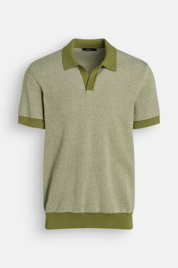 HECHTER Paris Strick-Polo grün