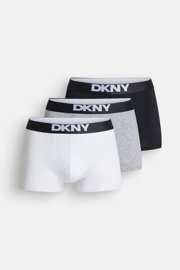 DKNY Pack of 3 'New York' multicoloured Boxer Shorts