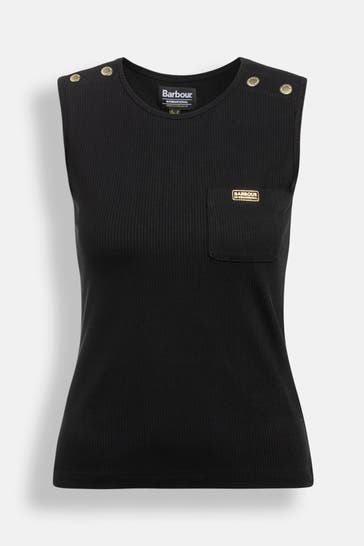 BARBOUR INTERNATIONAL Top 'Artega' schwarz