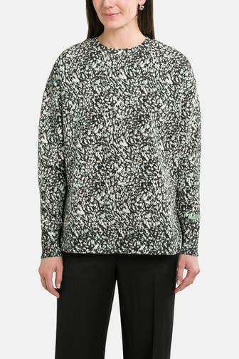 BOSS ORANGE Sweatshirt 'Eteia' gemustert