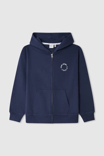 PEPE JEANS Sweatjacke 'Yael' dunkelblau