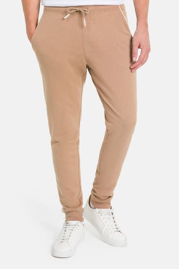 U.S. POLO ASSN. Sweatpants hellbraun