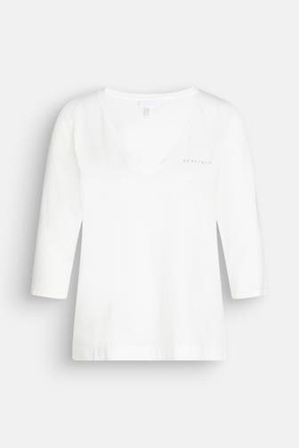 SPORTALM Longsleeve weiß glitzernd