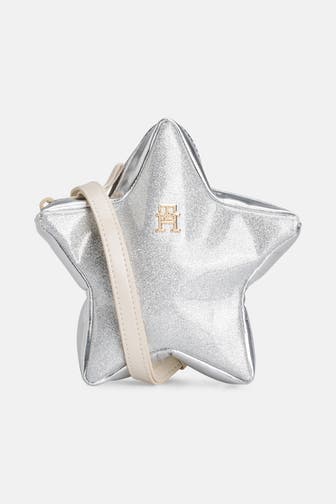 TOMMY HILFIGER Umhängetasche silber