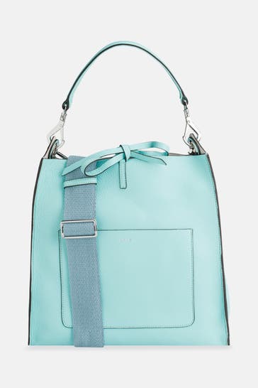 ABRO Schultertasche aqua