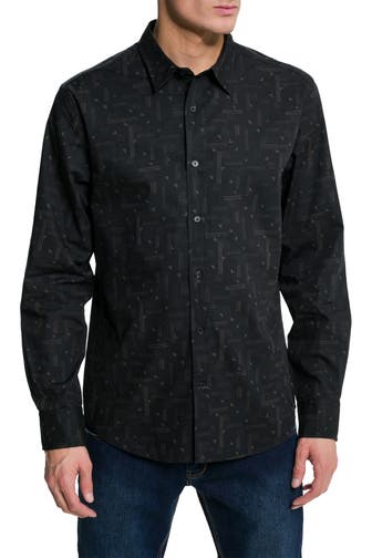 DESIGUAL Casual-Hemd 'Beneharo'gemustert