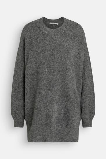 GESTUZ Strickpullover 'Sasi' dunkelgrau