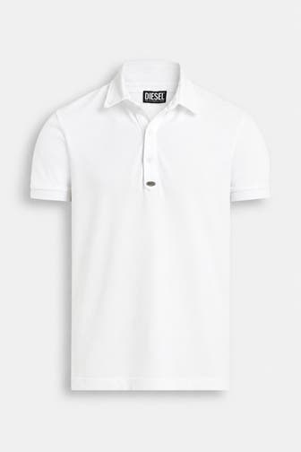 DIESEL Polo-Shirt 'Miles' weiß