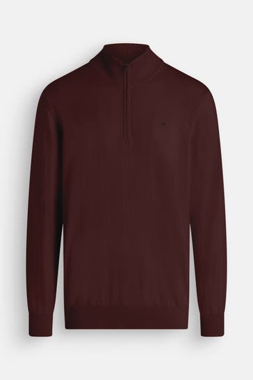 J.LINDEBERG Strick-Troyer rotbraun