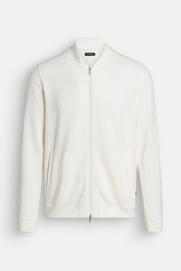 MATINIQUE Sweatjacke 'callum' ecru